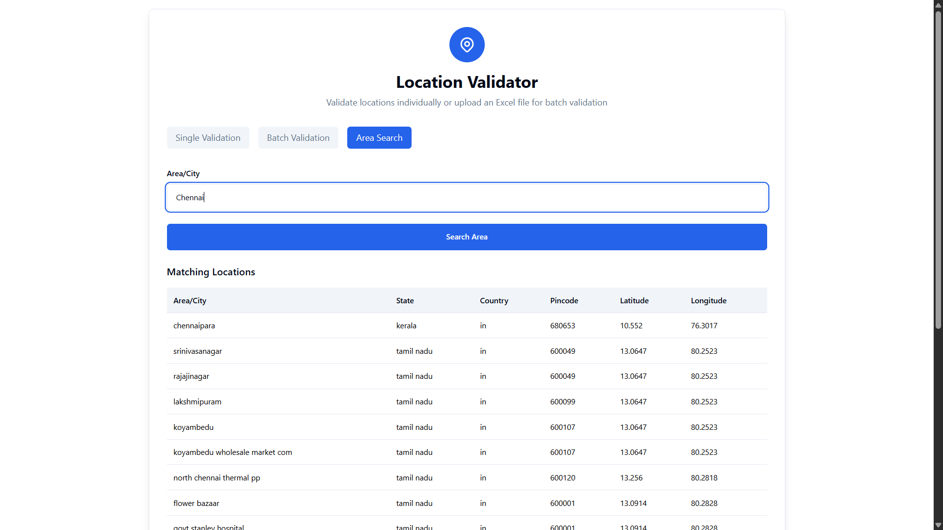 Location Validator image 7