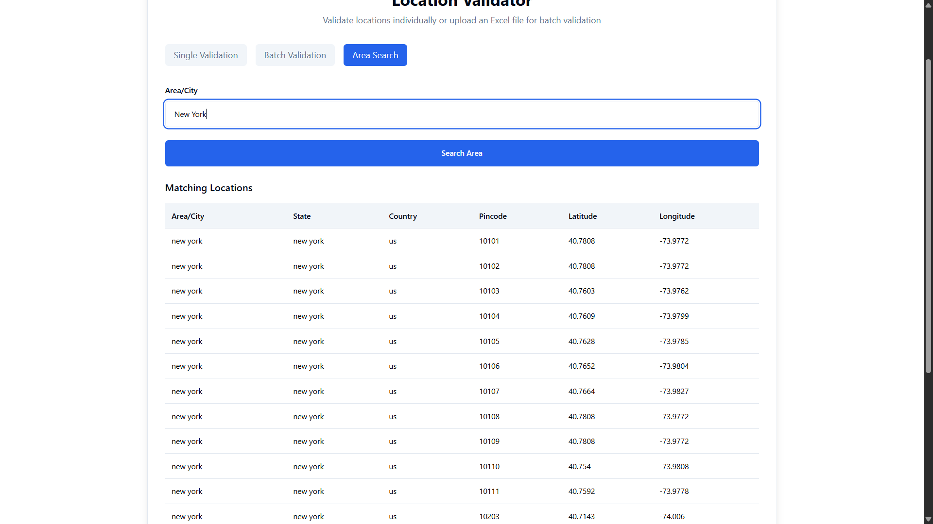 Location Validator image 8